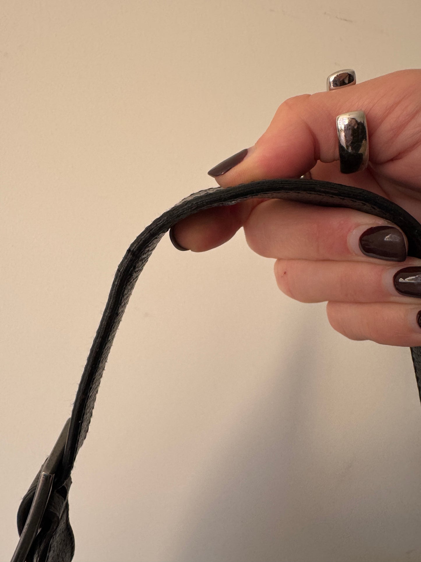 Gucci Jackie Nylon Shoulder Bag — Early 2000s