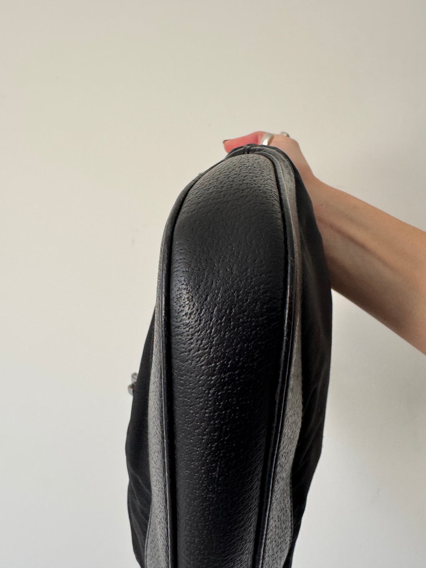 Gucci Jackie Nylon Shoulder Bag — Early 2000s