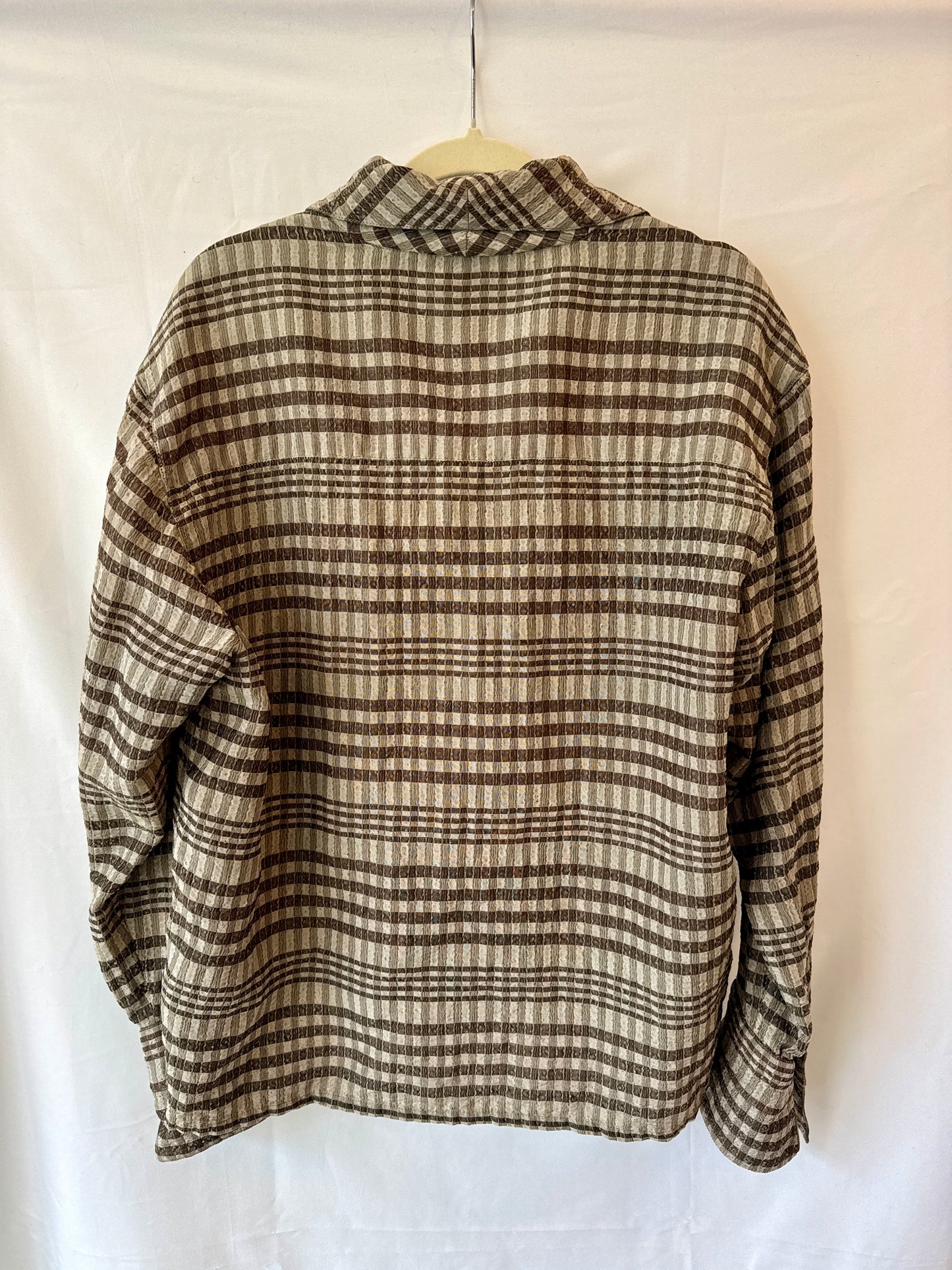 Chloé Textured Check Shirt — Late 1990s / Early 2000s