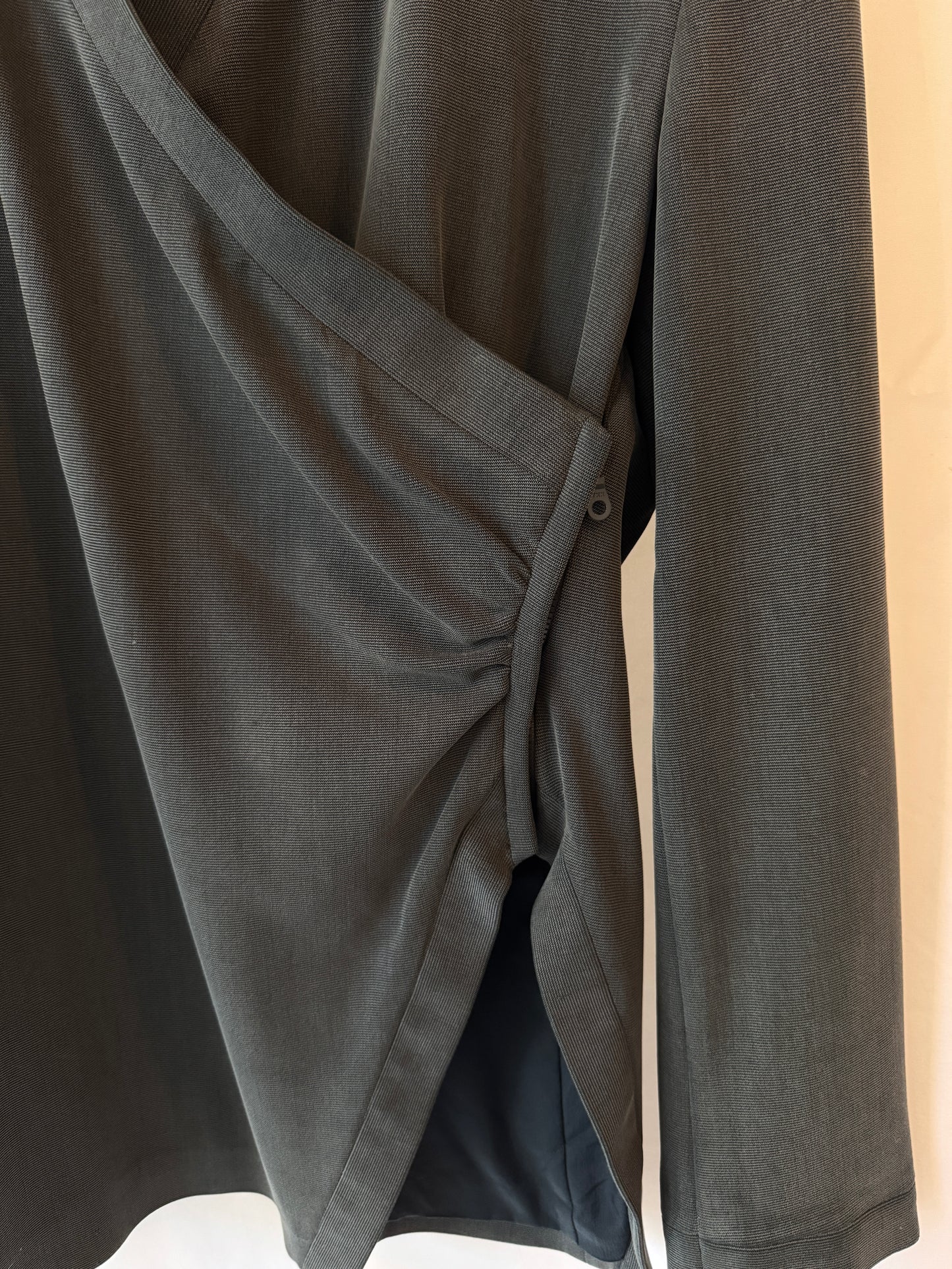 Giorgio Armani Draped Wrap-Front Top