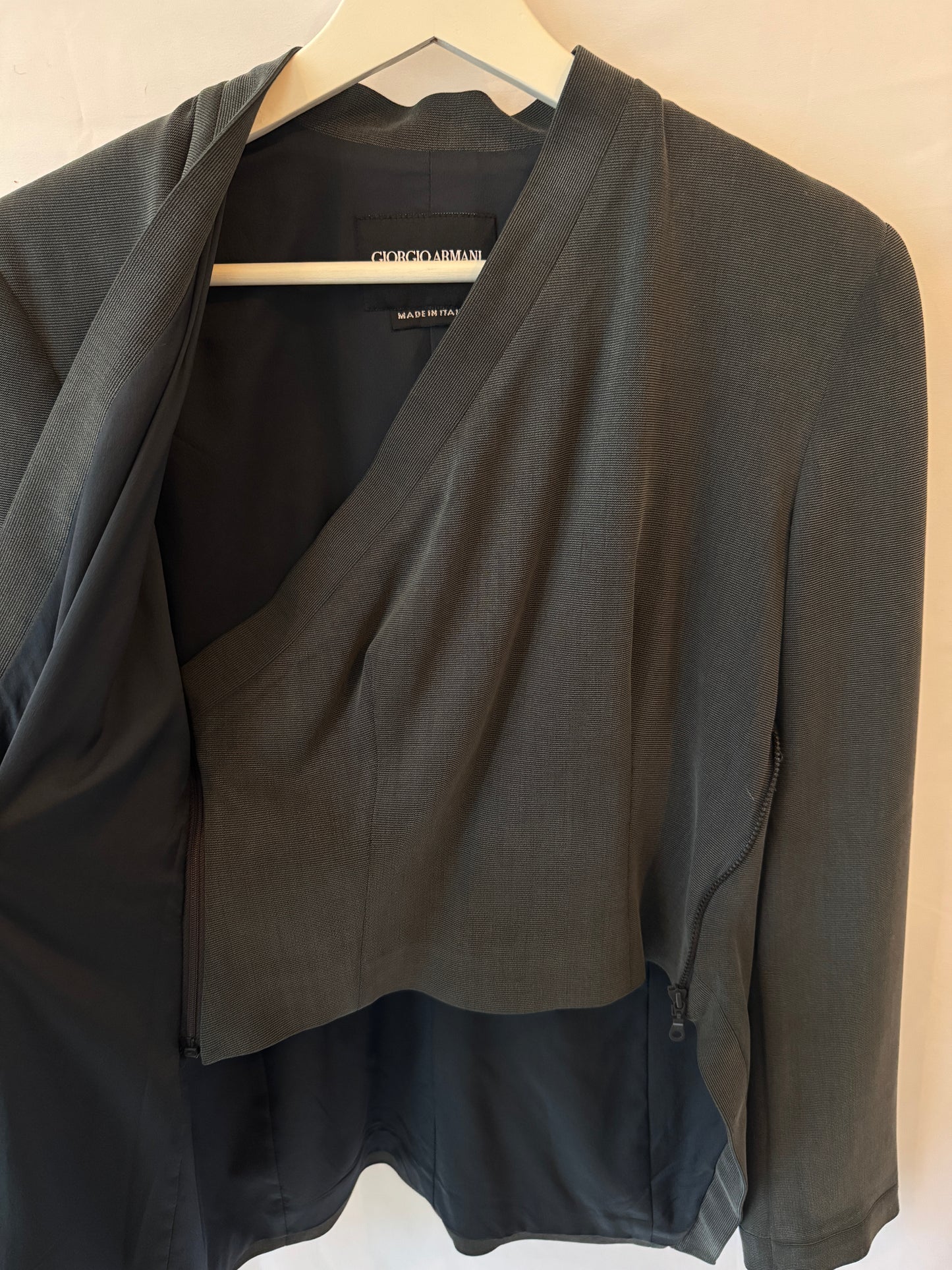 Giorgio Armani Draped Wrap-Front Top