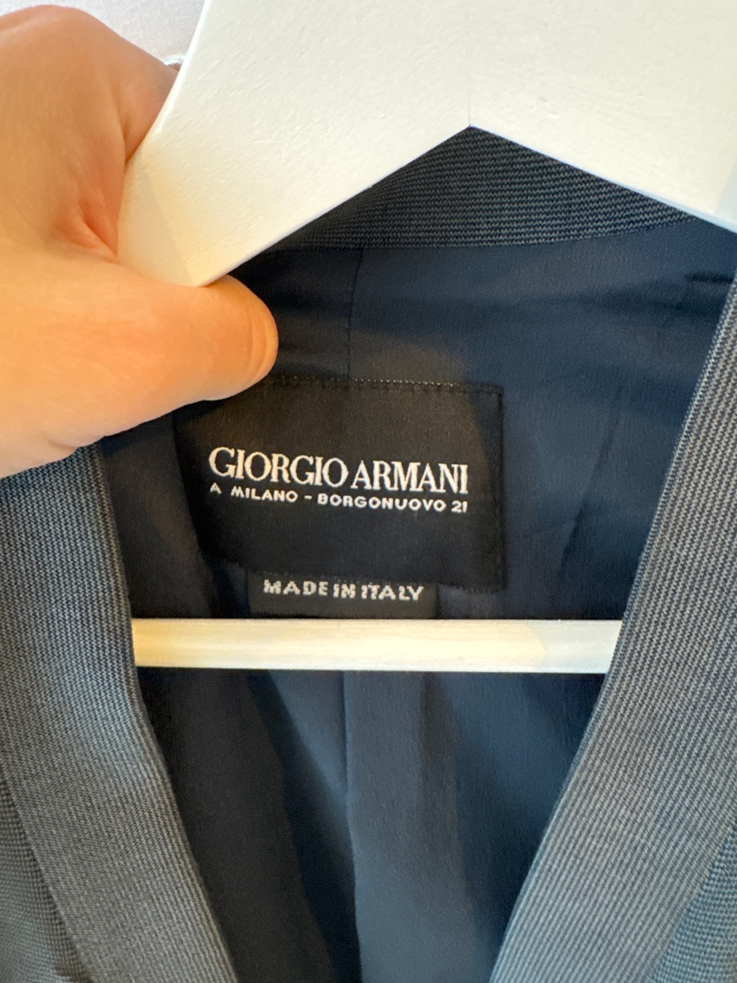 Giorgio Armani Draped Wrap-Front Top