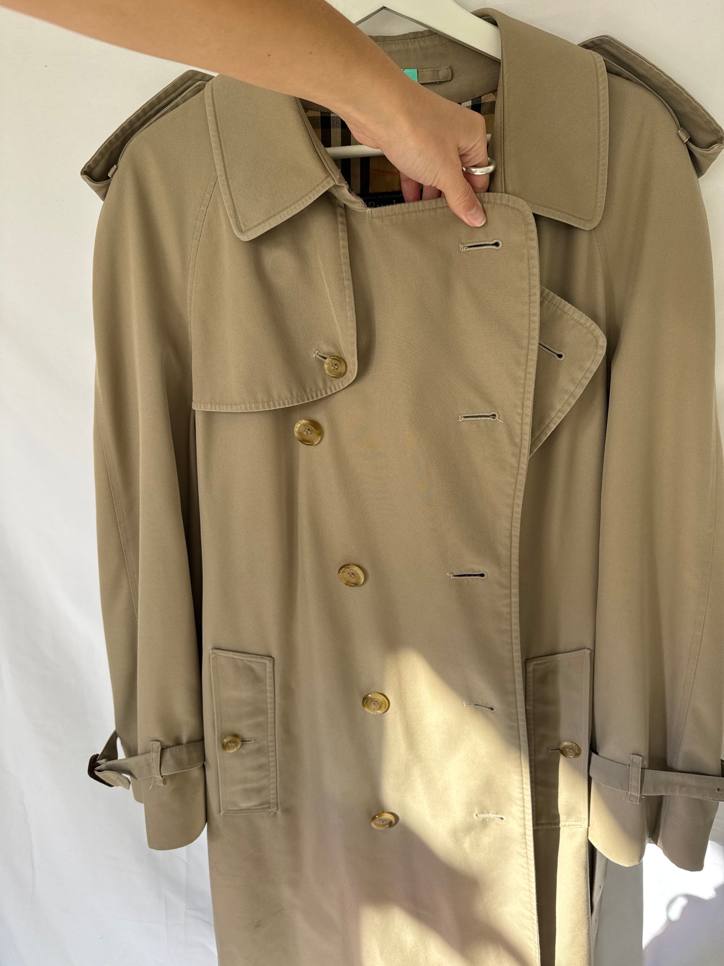 Burberrys Heritage Cotton Trench Coat