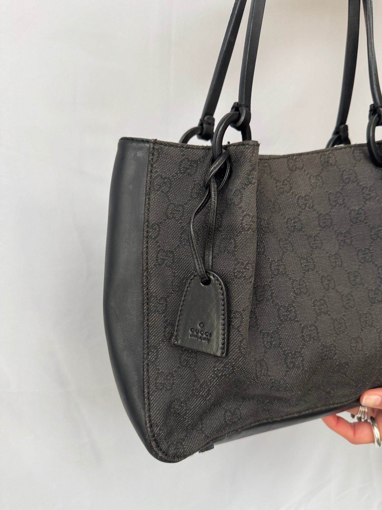 Gucci GG Canvas Tote — Early 2000s