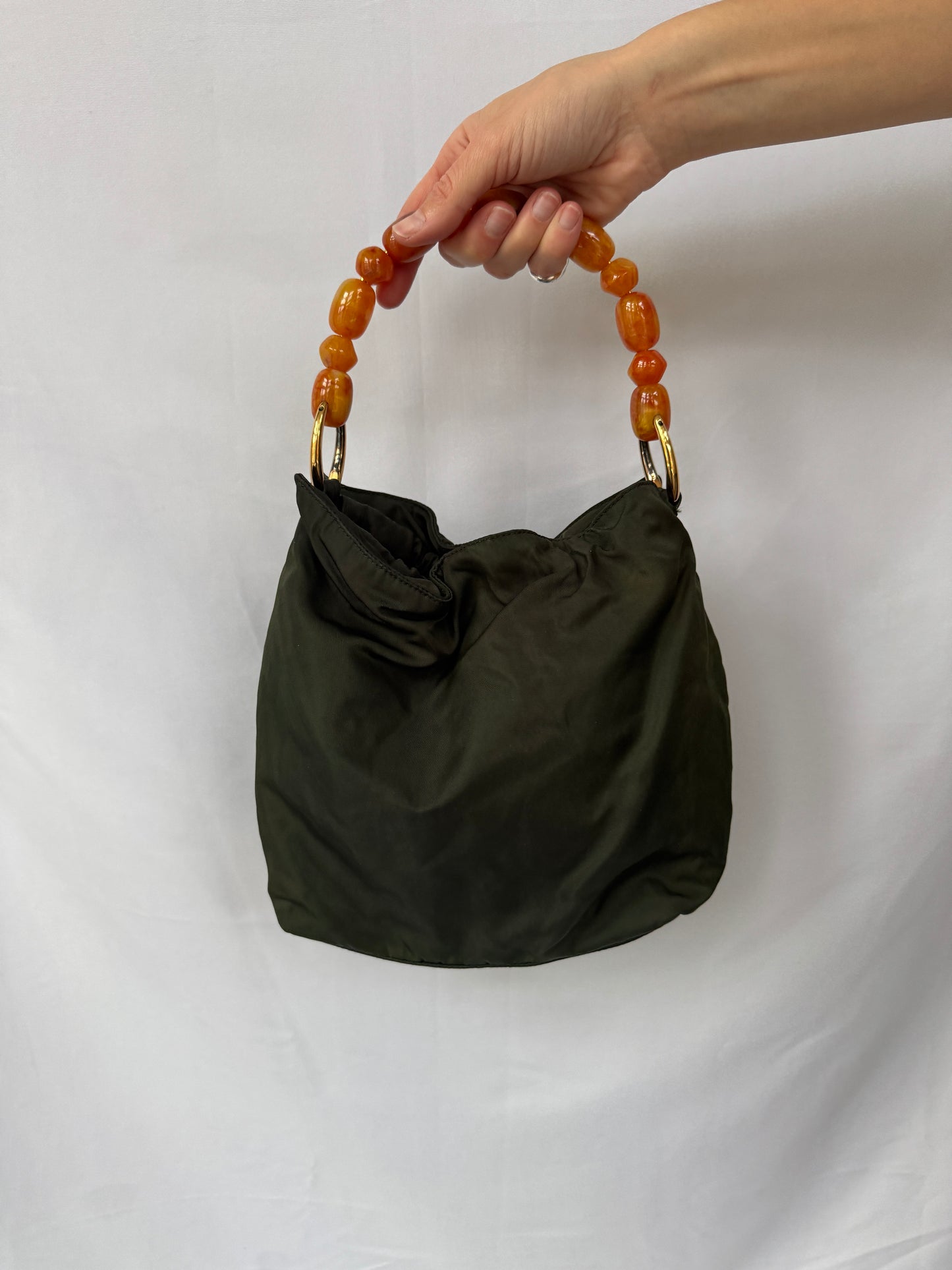 Christian Dior Maris pearl hand bag — Early 2000s