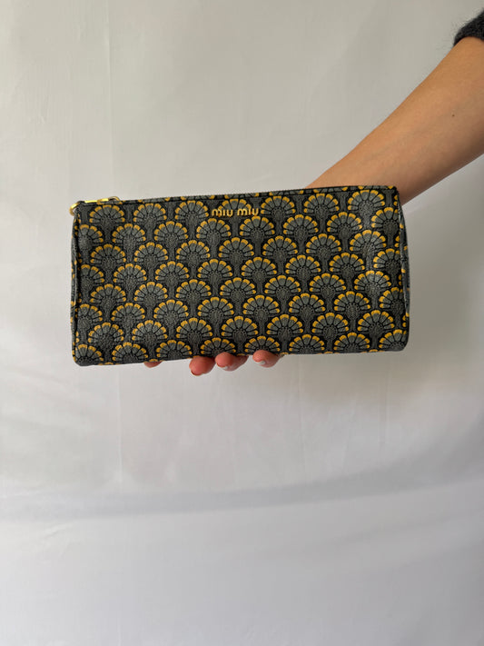 Miu Miu Printed Clutch