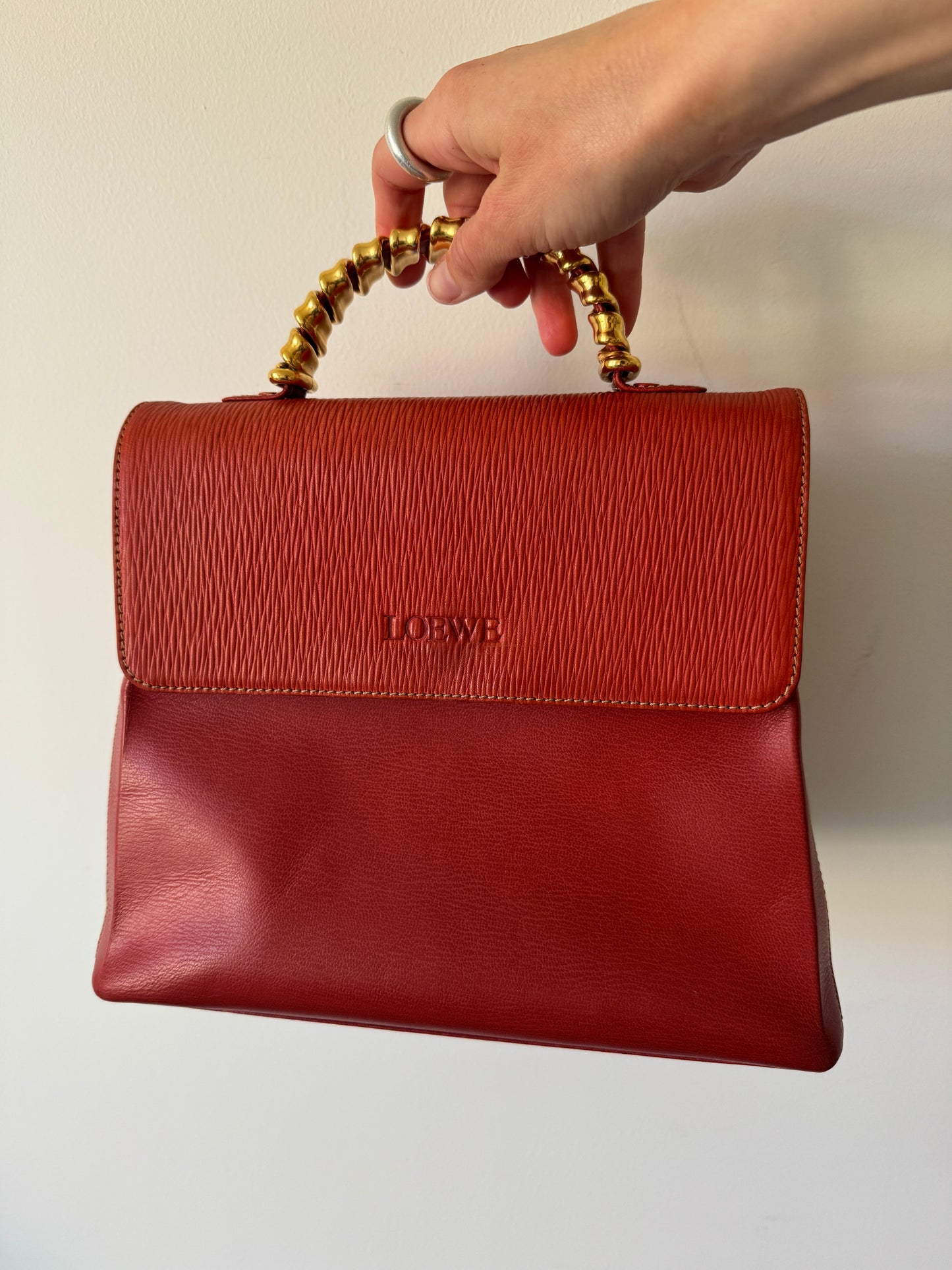 Loewe Velázquez Top Handle Bag — 1990s