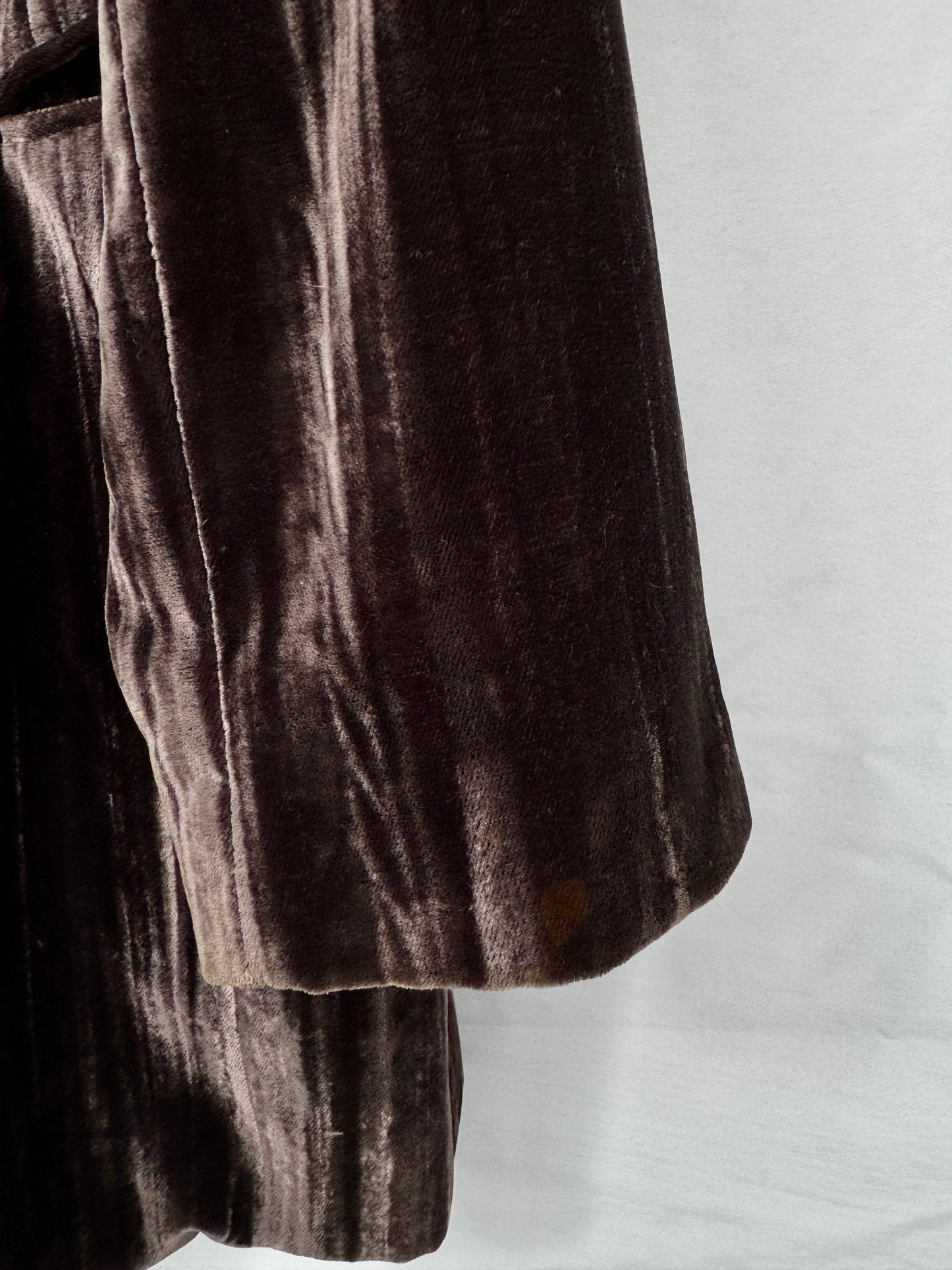 Dolce & Gabbana Structured Velvet Blazer — Late 1990s