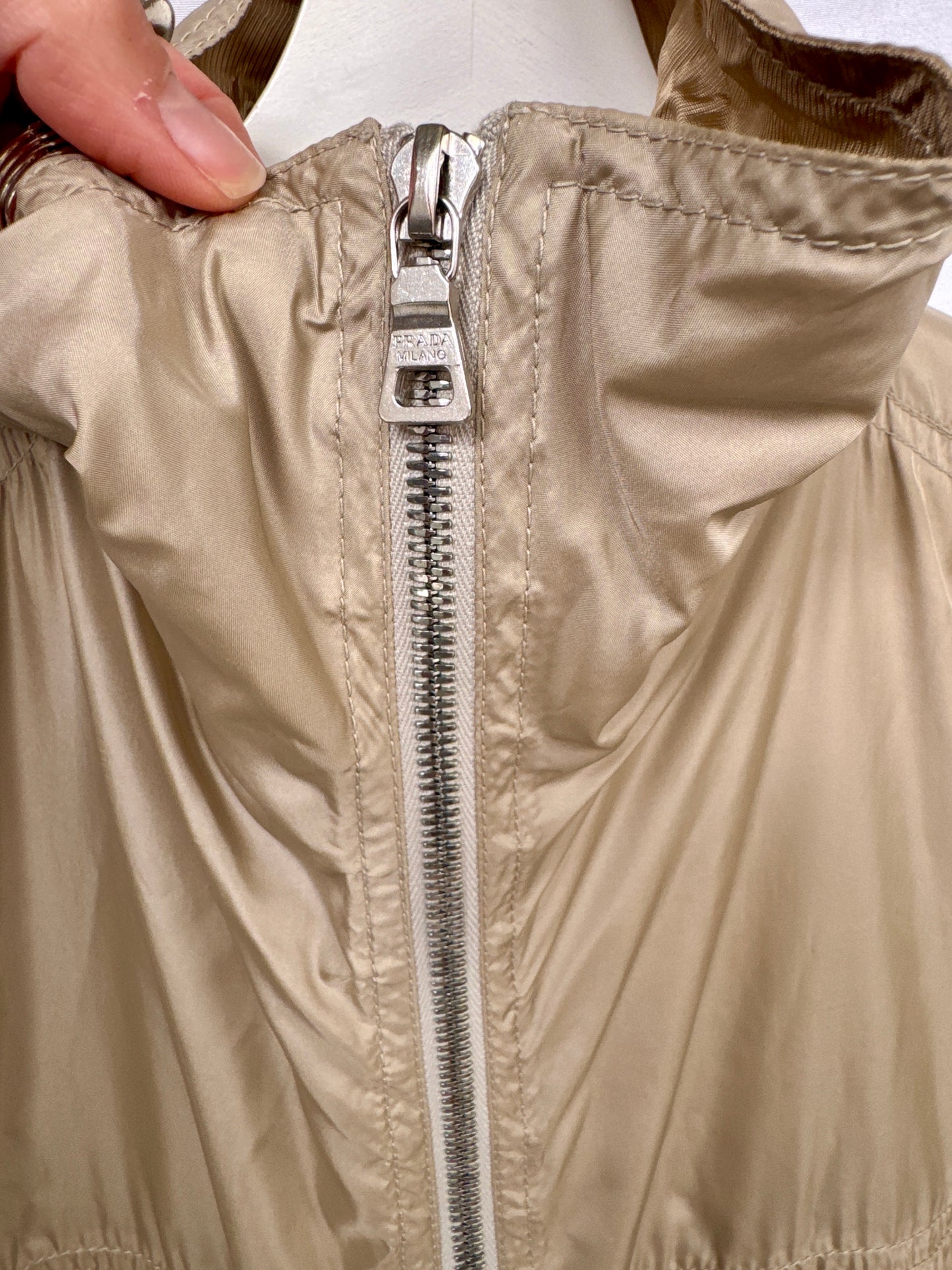 Prada Linea Rossa Nylon Windbreaker — Late 1990s / Early 2000s