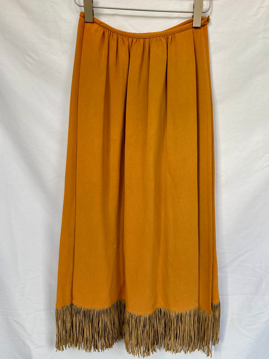 Giorgio Armani Fringe Wrap Skirt — Late 1990s / Early 2000s