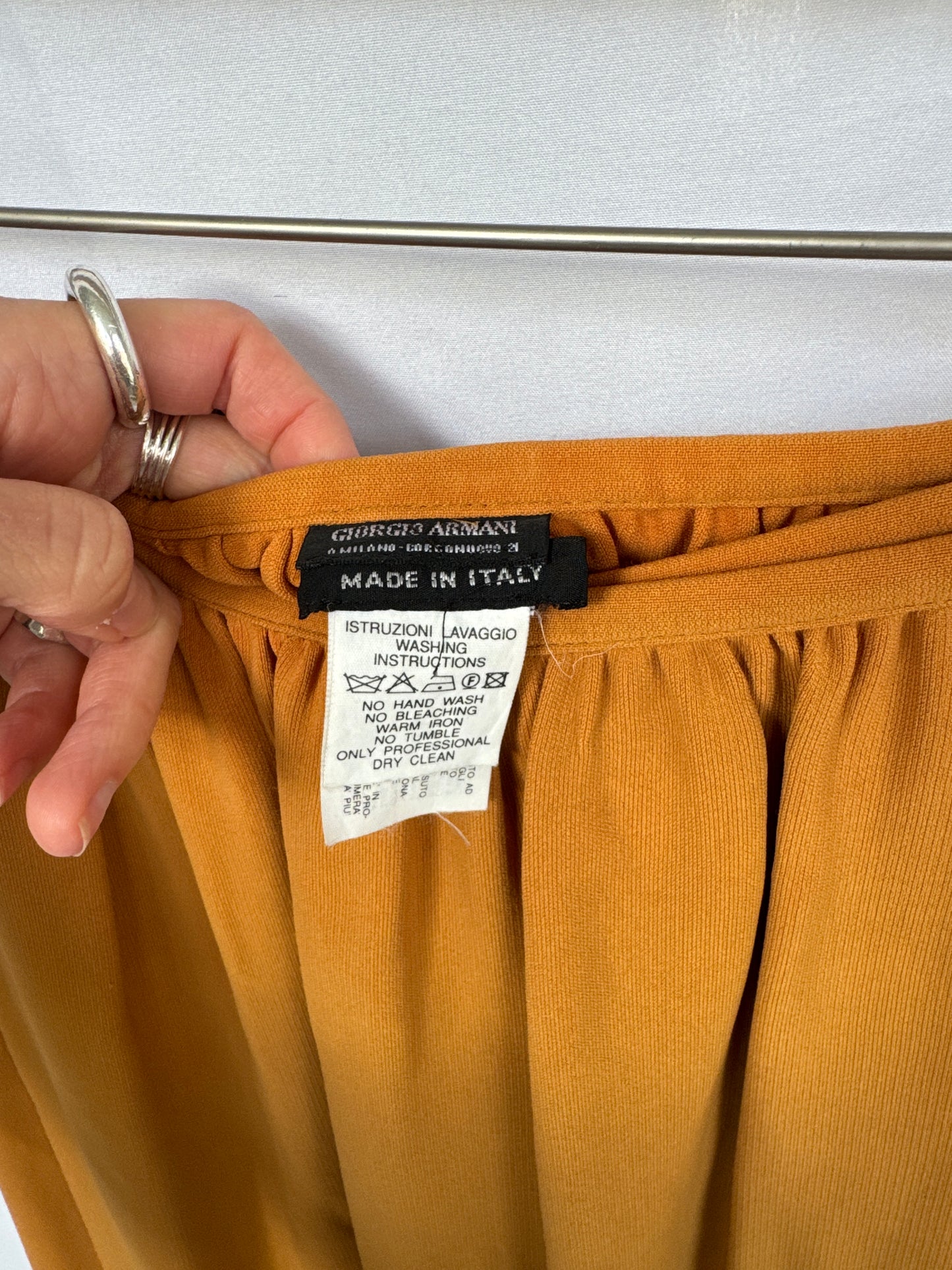 Giorgio Armani Fringe Wrap Skirt — Late 1990s / Early 2000s