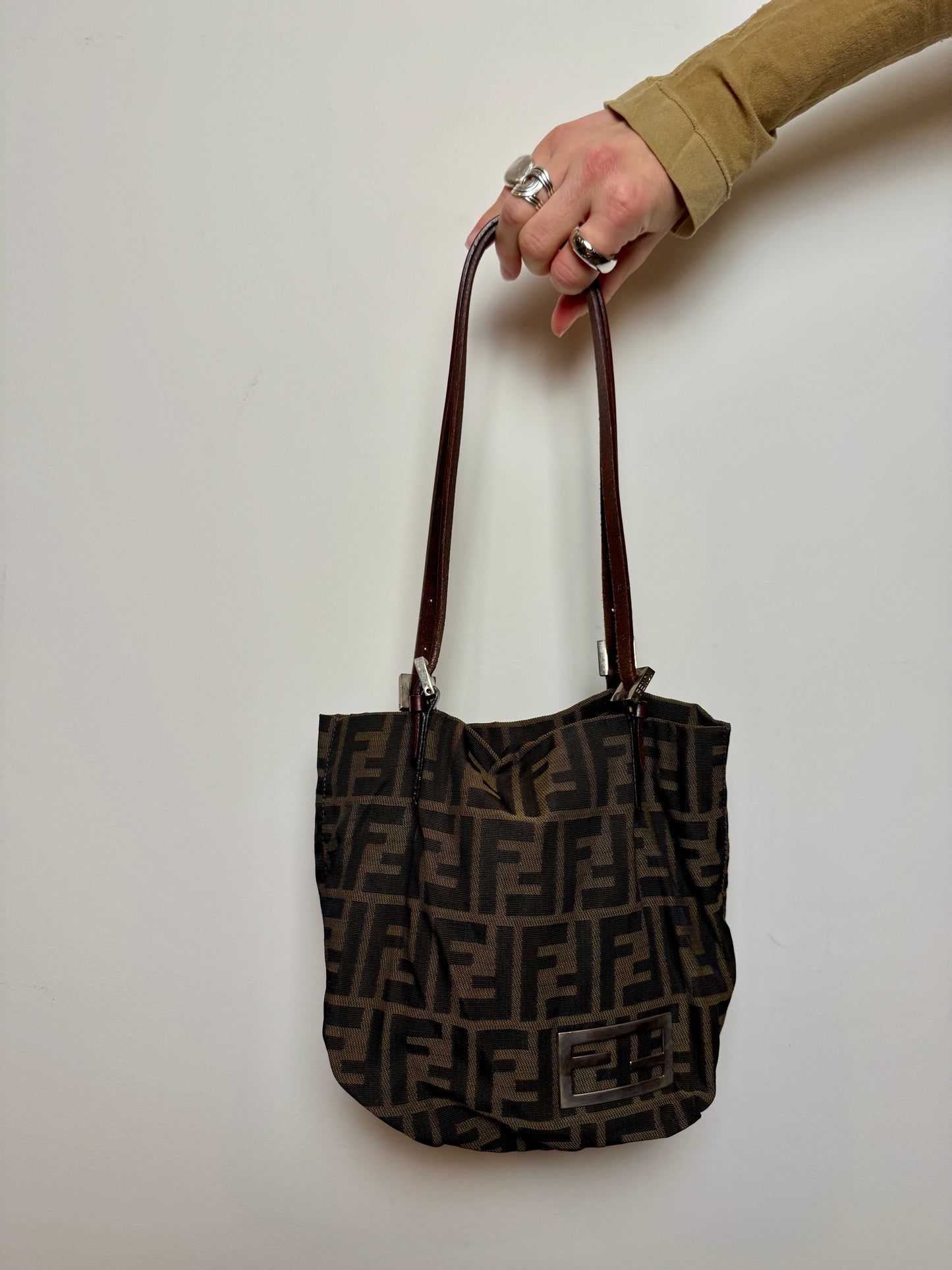 Fendi Zucca mini tote Bag — Early 2000s