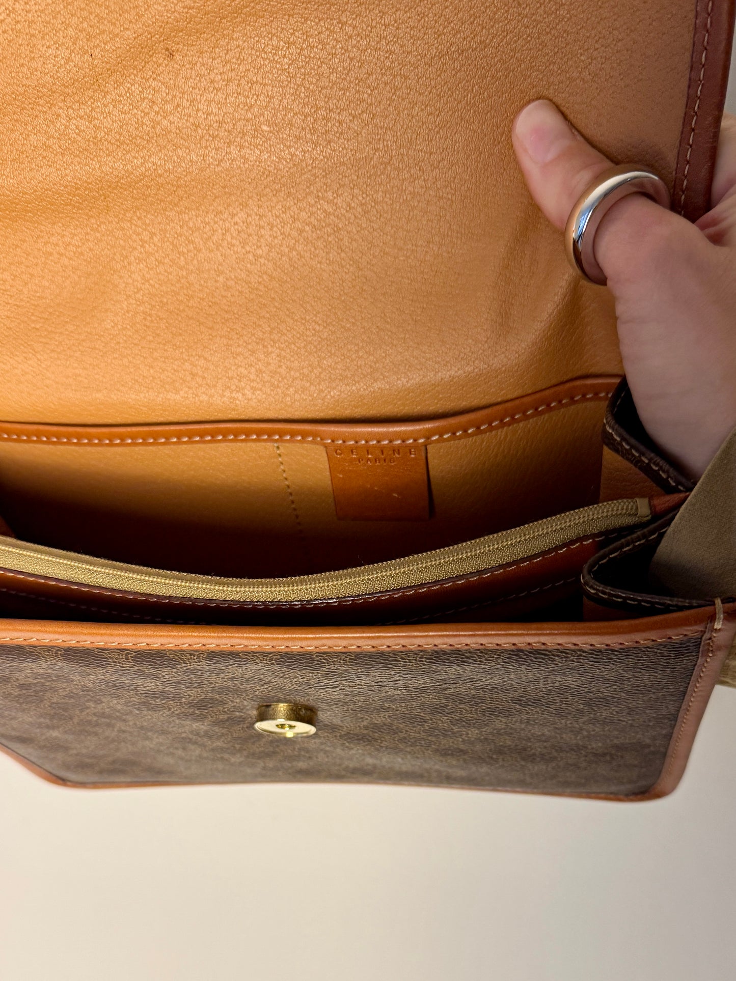 Celine Macadam Clutch Pouch — 1990s