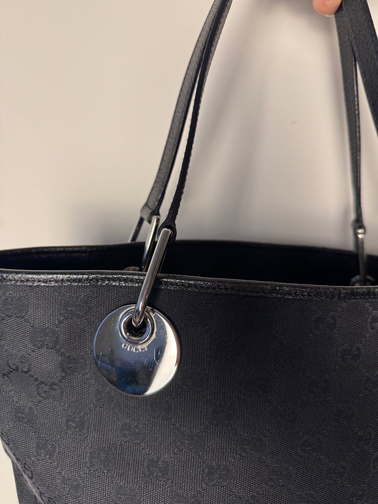 Gucci GG Canvas Eclipse Tote Bag — Early 2000s