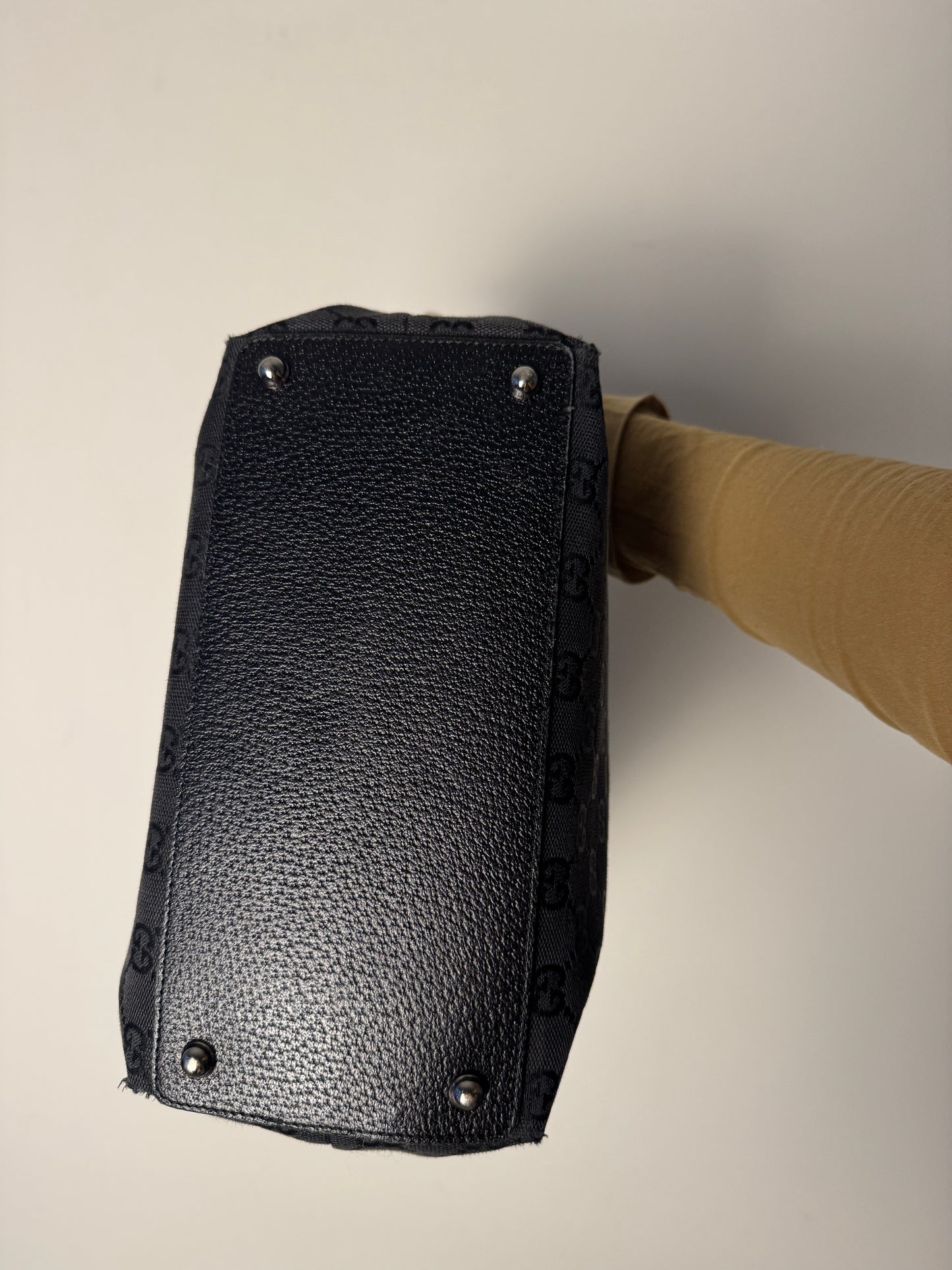 Gucci GG Canvas Eclipse Tote Bag — Early 2000s