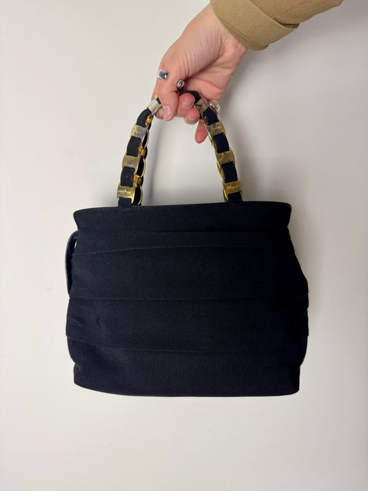 Salvatore Ferragamo Vara Chain Handbag — Late 1990s / Early 2000s