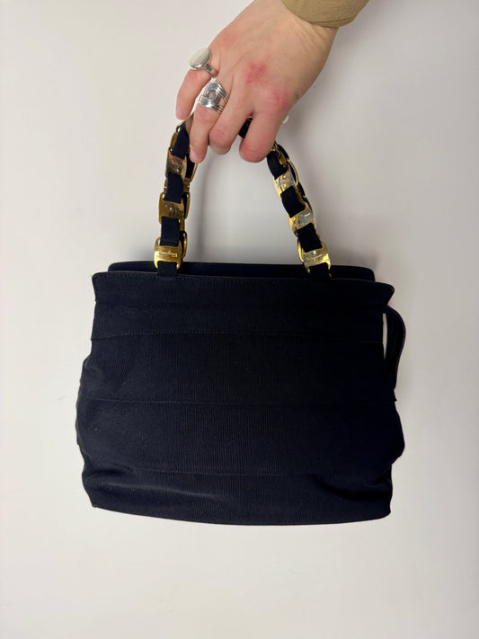 Salvatore Ferragamo Vara Chain Handbag — Late 1990s / Early 2000s