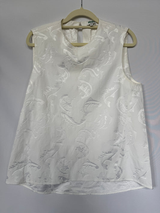 Kenzo Koi Fish Jacquard Tank Top