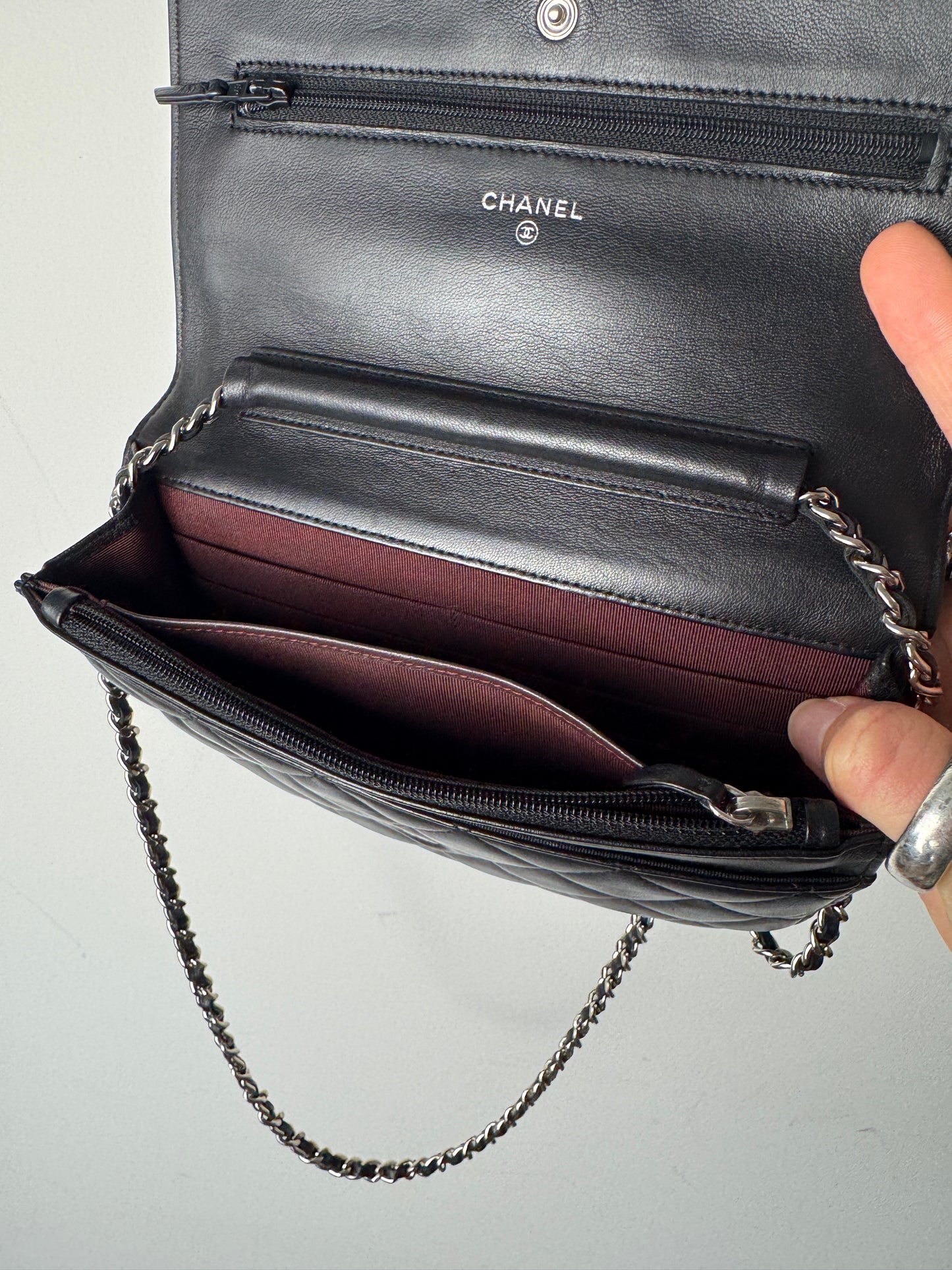 Chanel Classic Wallet On Chain